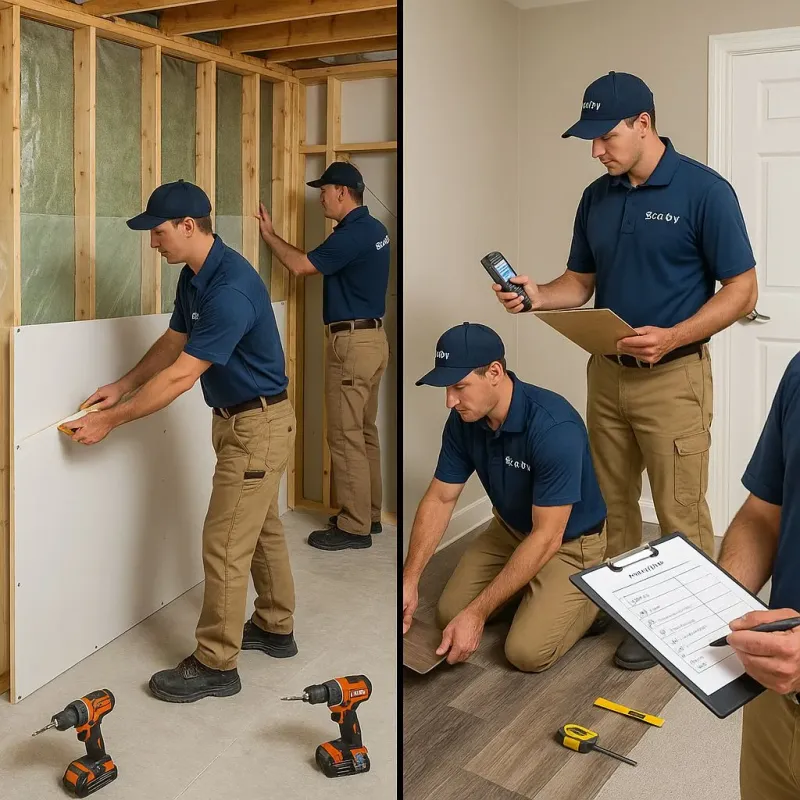 Repairs and Reconstruction process in Longview, TX