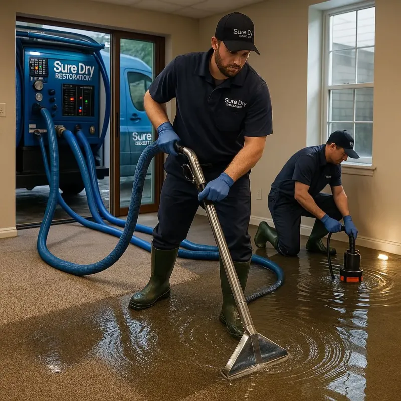 Water Extraction and Removal process in Longview, TX